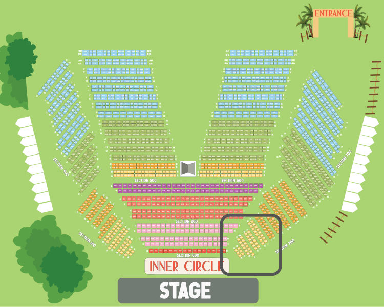 2 Person Cove | Sec 300 LADYWORLD '25